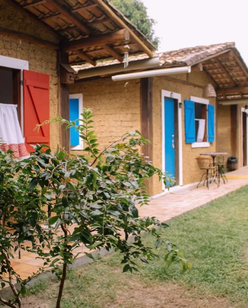 Vista dos Chalés da Quinta dos Samaniego