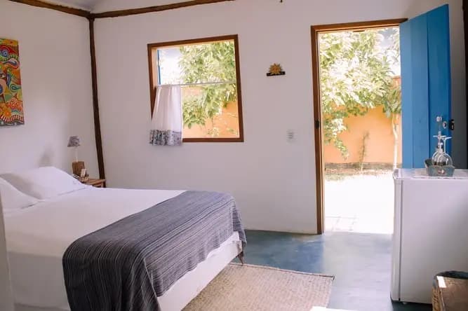 Vista do quarto Família